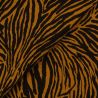 Tissus viscose de couleur moutarde et noir Tissus viscose de couleur moutarde et noir