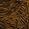 Tissus viscose de couleur moutarde et noir Tissus viscose de couleur moutarde et noir