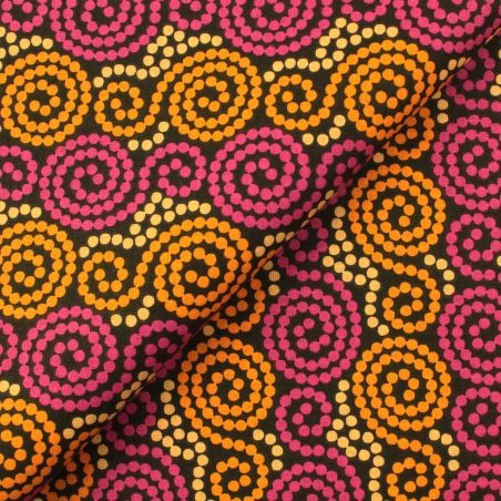 Tissu coton imprimé géométrique Tissu coton imprimé géométrique