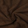 Tissu jersey côtelé marron foncé Tissu jersey côtelé marron foncé