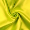 Tissus satin uni de couleur vert fluo Tissus satin uni de couleur vert fluo