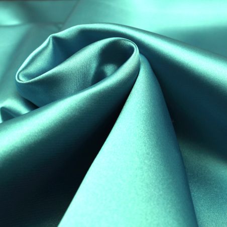 Tissus satin uni bleu ciel Tissus satin uni bleu ciel
