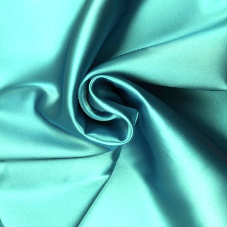 Tissus satin uni bleu ciel Tissus satin uni bleu ciel