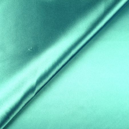 Tissus satin uni bleu ciel Tissus satin uni bleu ciel