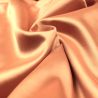 Tissu Satin Uni Rose Saumon Tissu Satin Uni Rose Saumon