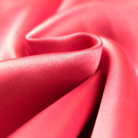 Tissus satin polyester rose perle Tissus satin polyester rose perle