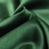 Tissu en satin lourd crêpe uni vert bouteille Tissu en satin lourd crêpe uni vert bouteille