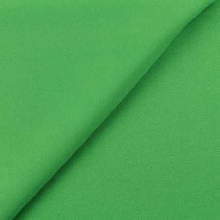 Tissus crêpe vert uni Tissus crêpe vert uni