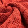 Tissu Dentelle Traditionnelle Bordeaux Uni Tissu Dentelle Traditionnelle Bordeaux Uni