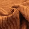 Tissu Velours Côtelé Uni Marron - Élégance et Polyvalence pour Mode et Décoration Tissu Velours Côtelé Uni Marron - Élégance et Polyvalence pour Mode et Décoration