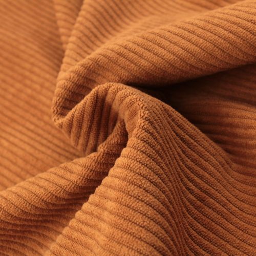 Tissu Velours Côtelé Uni Marron - Élégance et Polyvalence pour Mode et Décoration Tissu Velours Côtelé Uni Marron - Élégance et Polyvalence pour Mode et Décoration
