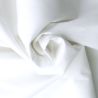 Tissu en coton blanc uni Tissu en coton blanc uni