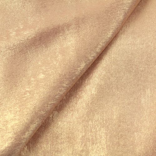 Tissus lamé de couleur rose poudré crêpe irisé Tissus lamé de couleur rose poudré crêpe irisé