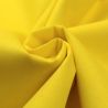 Tissu Popeline Coton Uni Jaune Canari - Haute Qualité Tissu Popeline Coton Uni Jaune Canari - Haute Qualité