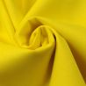 Tissu Popeline Coton Uni Jaune Canari - Haute Qualité Tissu Popeline Coton Uni Jaune Canari - Haute Qualité