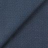 Tissu en coton bleu nuit à motif géométrique de petits triangles rouges et bleus Tissu en coton bleu nuit à motif géométrique de petits triangles rouges et bleus