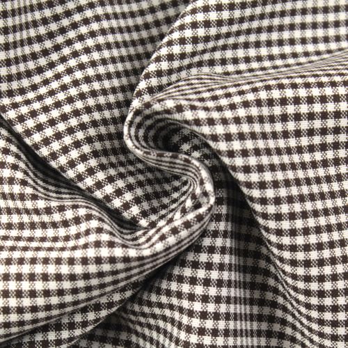 Tissu Coton Chemise Gris à Petits Carreaux – Élégance et Confort Intemporel Tissu Coton Chemise Gris à Petits Carreaux – Élégance et Confort Intemporel