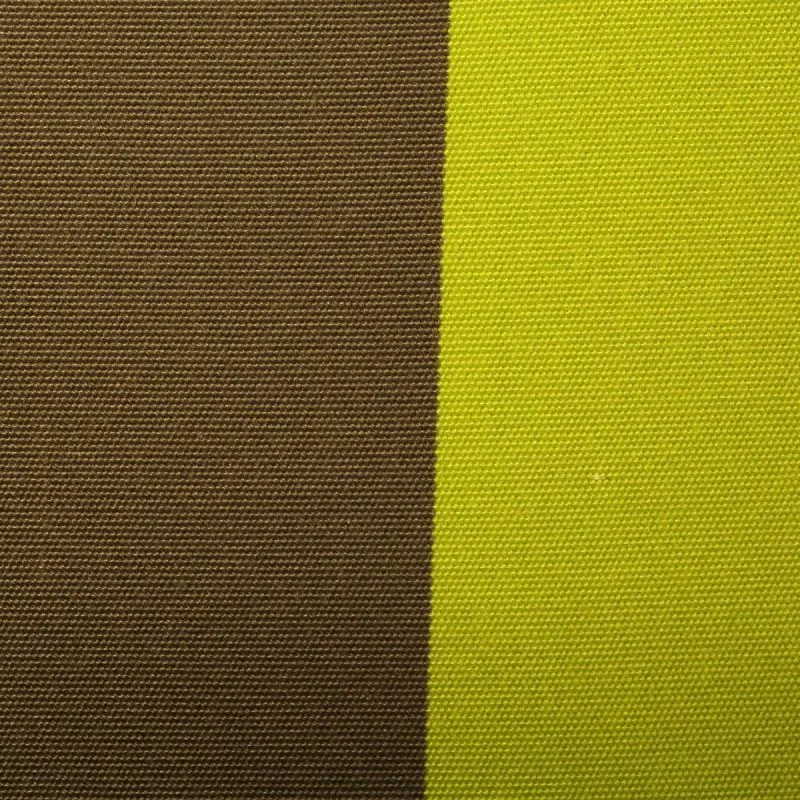 Toile de transat chaise longue marron vert kiwi